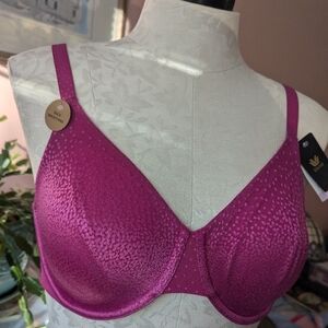 NWT Wacoal Back Appeal Bra 36D #855303